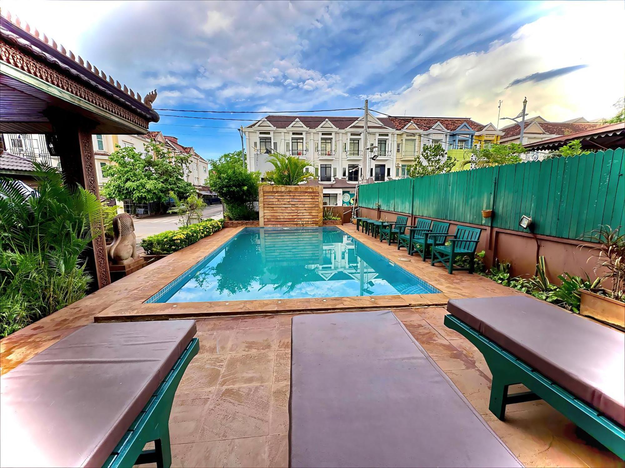 Shining Angkor Boutique Hotel Ciudad de Siem Riep Exterior foto